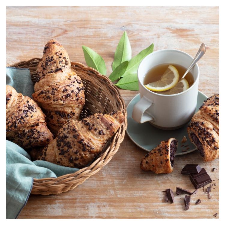 Croissant vegan chocolade