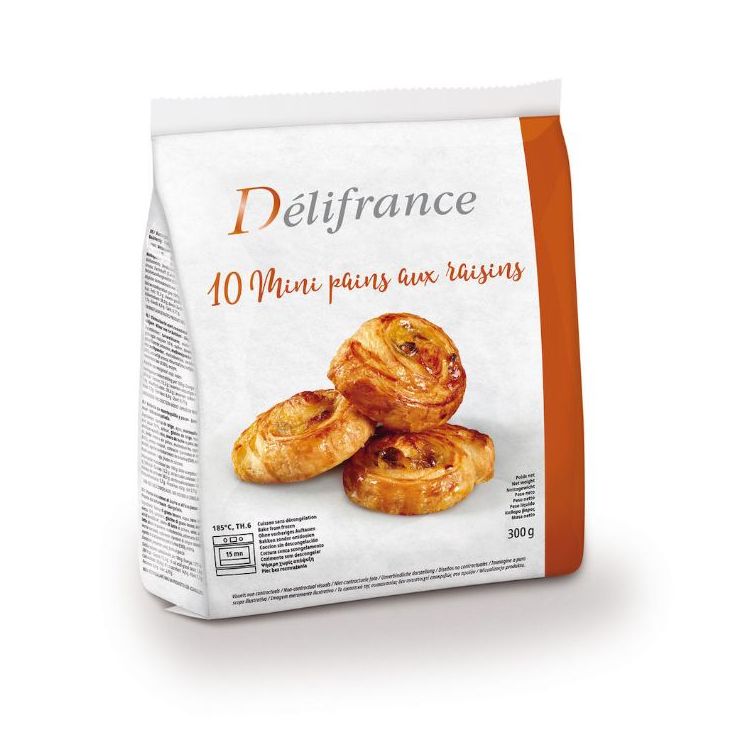 Délifrance mini rozijnenkoeken (14%)