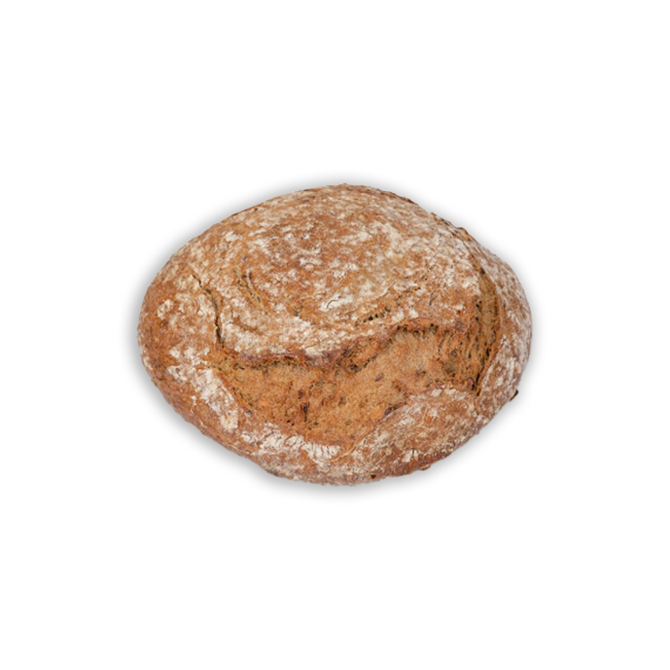 Gransole con frazione di frumento integrale e semi