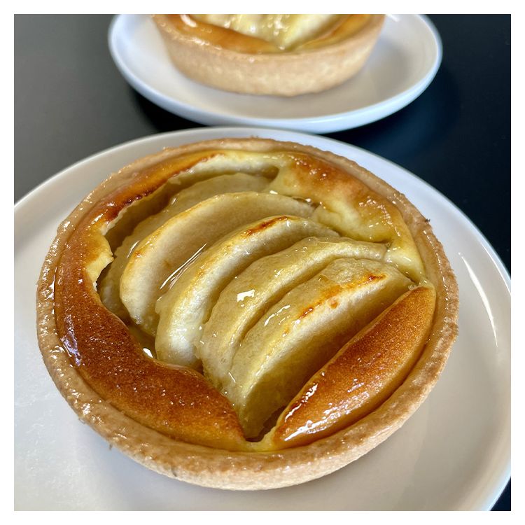 Tartelette normande aux pommes