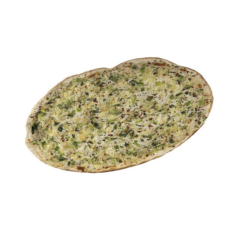 Flammkuchen oval - Käse & Lauch