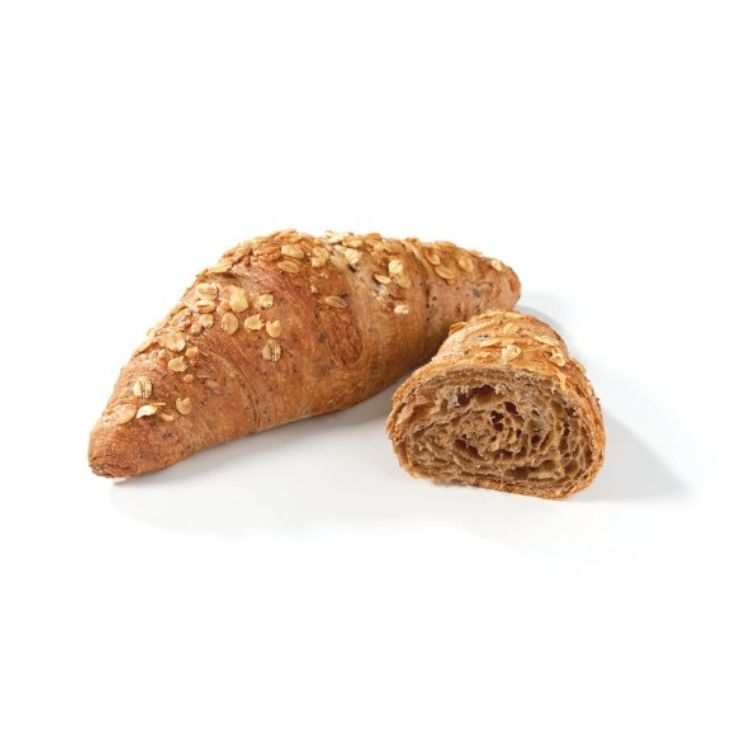 Croissant wegański z płatkami owsianymi