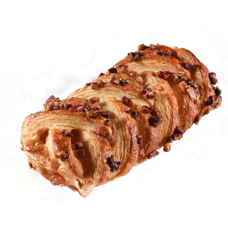 Warkocz z orzechami pecan i syropem klonowym