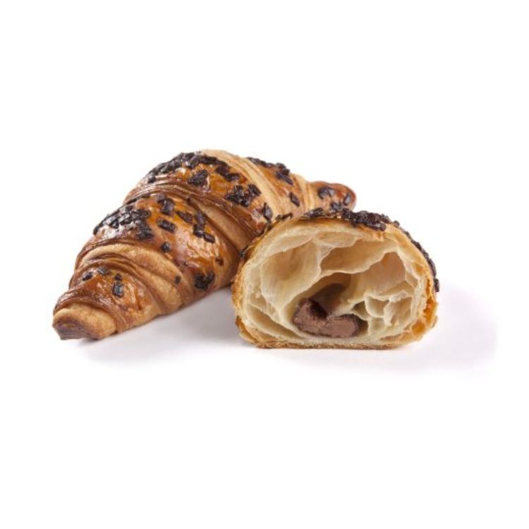 Milchschokolade-Croissant