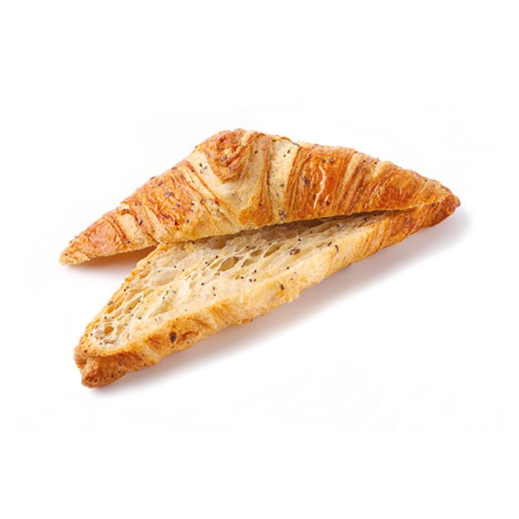 Teljes kiőrlésű többmagvas croissant 20%