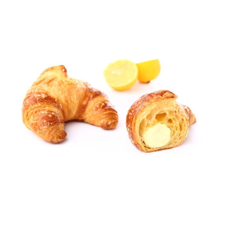 Cornetto - wloski rogalik z kremem patissiere