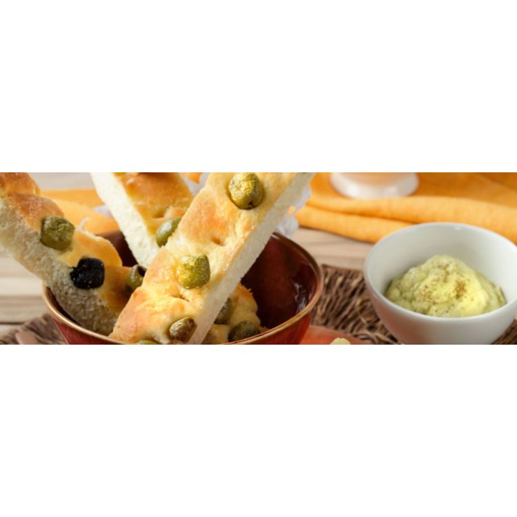 FOCACCIA WITH OLIVES TO SHARE  