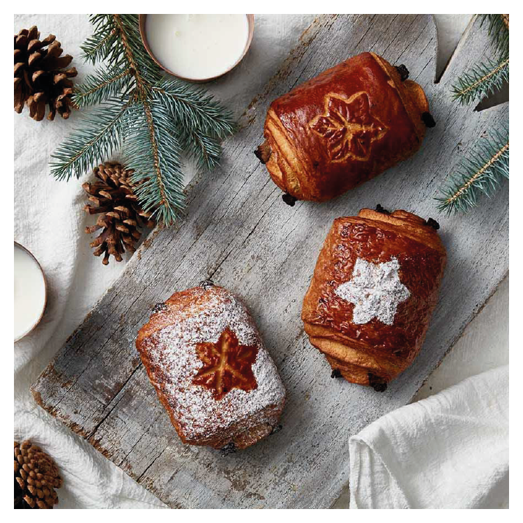 Χιονονιφάδα Pain au chocolat