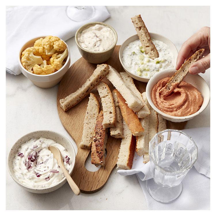 VEGETARISCHE HAPJESPLANK