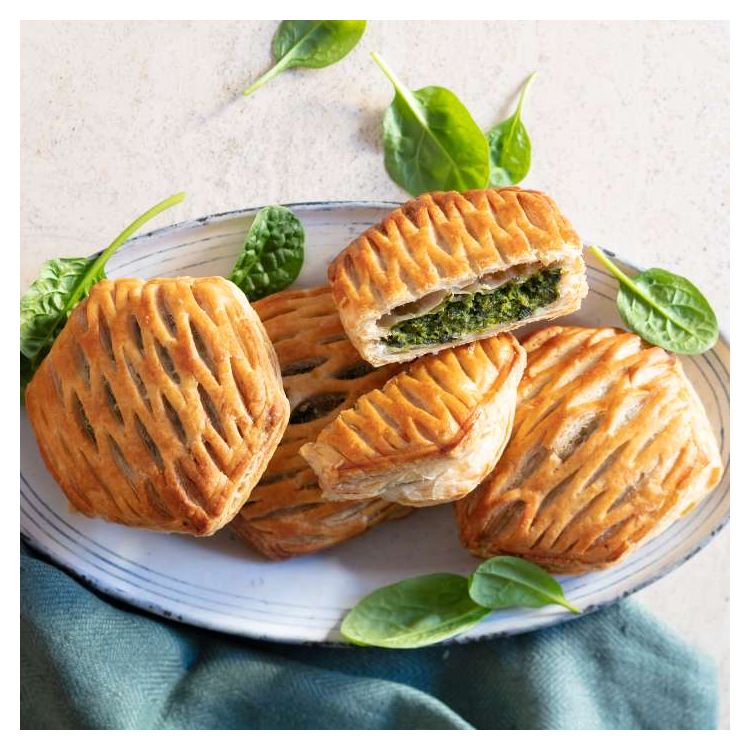 Feuilleté épinards emmental