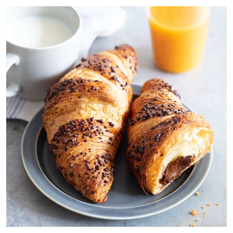 Csokis-mogyorós vajas croissant 14%
