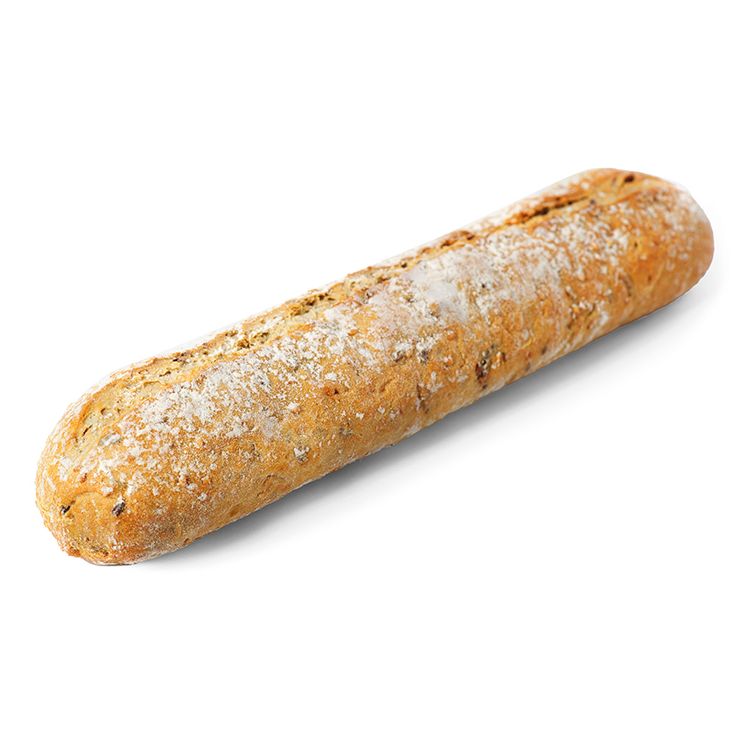 Halve baguette meergranen 