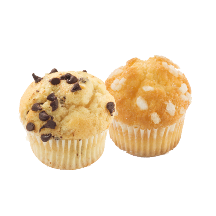 Mini Muffins Schoggi und Zitrone