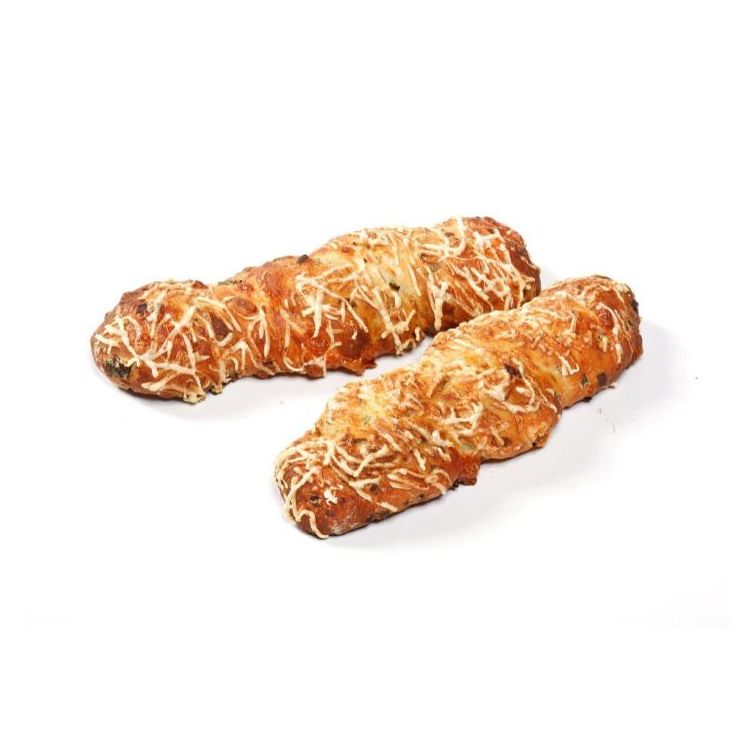Brotsnack-Twister, Parmesan-Frühlingszwiebel