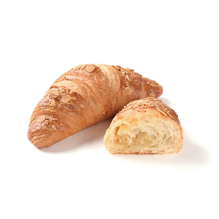 Croissant met boter gevuld met amandelspijs (13,5%)