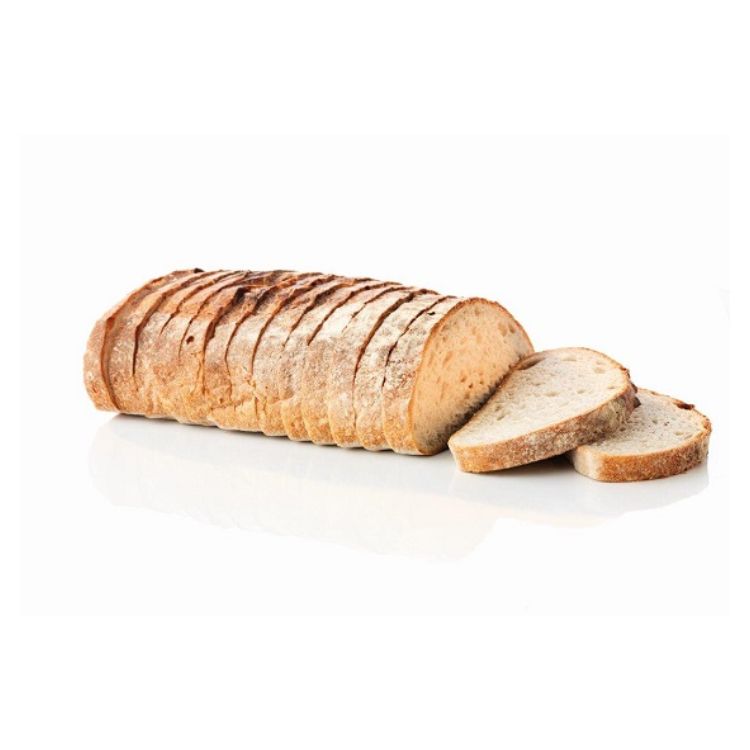 Sliced sourdough bread to share