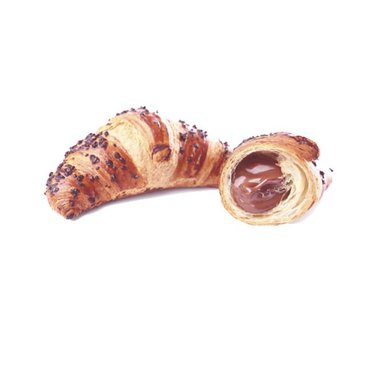Chocolate filled croissant