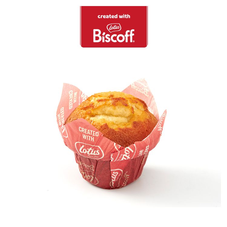 Muffin relleno de Lotus Biscoff®