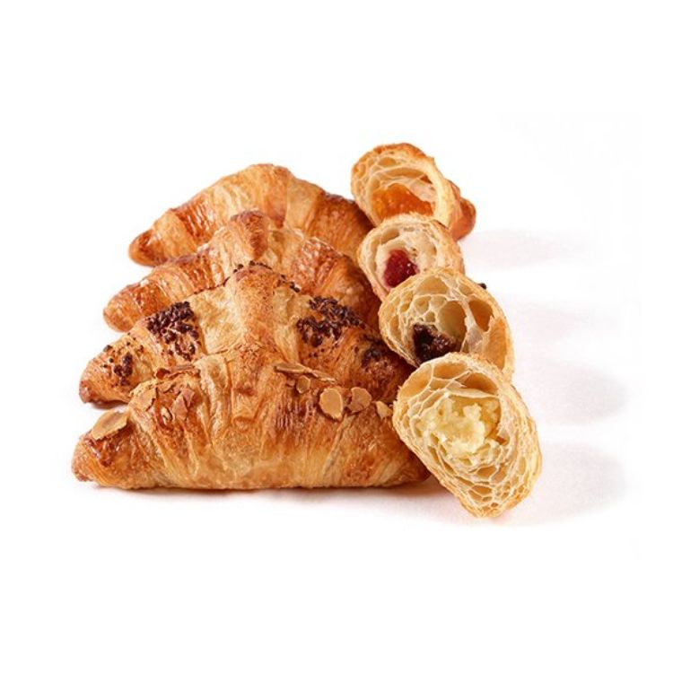Gefüllte Mini-Croissants